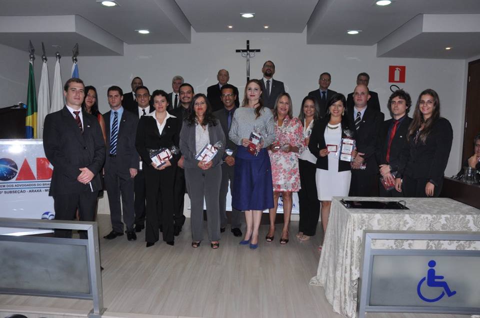 OAB na solenidade de posse da ACIP/CDL.