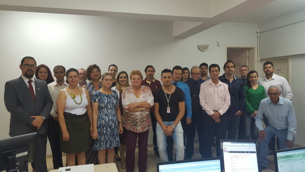 INICIO DO PJE NO TJMG EM ARAXÁ.