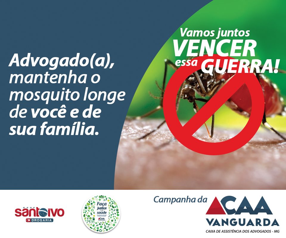 CAA VANGUARDA NA LUTA CONTRA A DENGUE