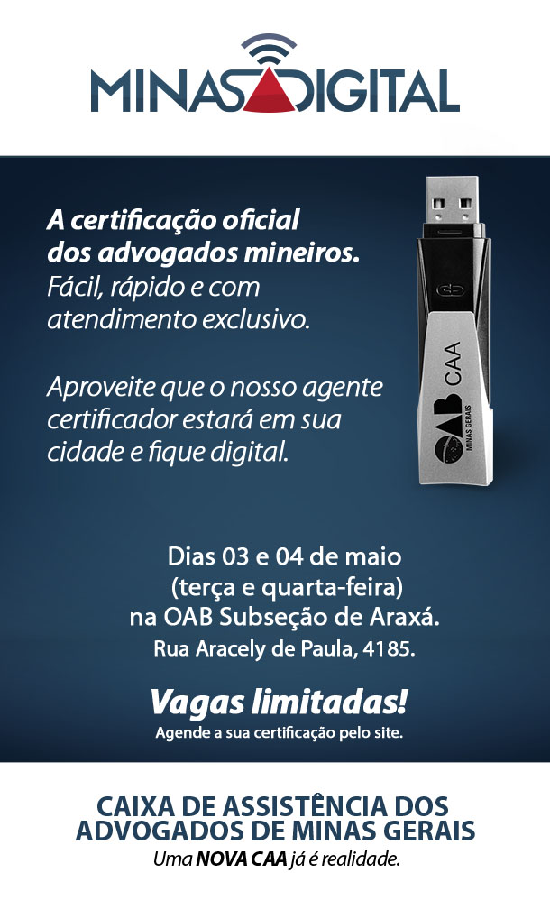 Certificação Digital em Araxá