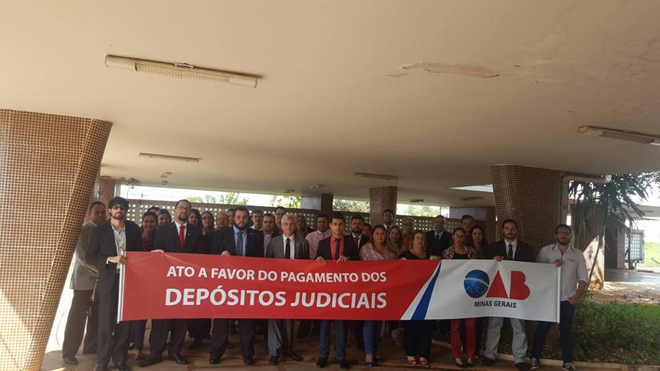 ATO PÚBLICO A FAVOR DO PAGAMENTO DOS DEPÓSITOS JUDICIAIS