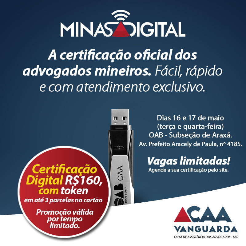 Projeto Minas Digital - Araxá - 16 e 17/05/2017