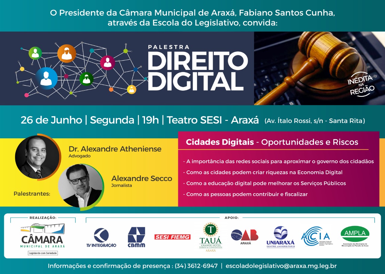 PALESTRA DIREITO DIGITAL- DIA 26.06.2017
