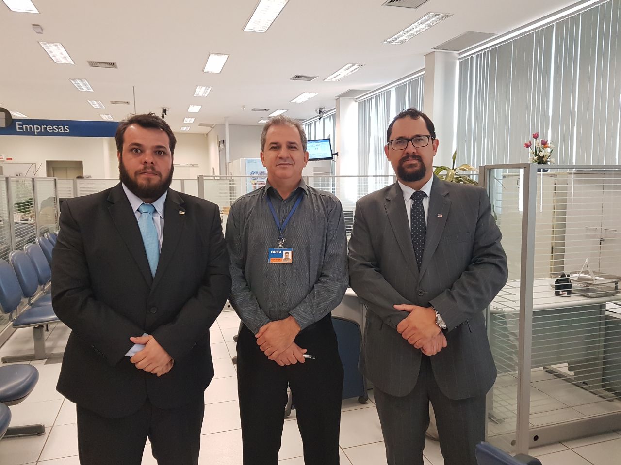 REUNIÃO COM GERENTE GERAL DA CAIXA ECONÔMICA FEDERAL