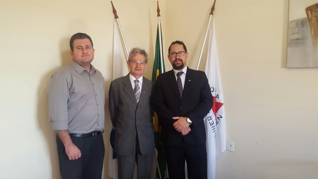 VISITA INSTITUCIONAL  AO DIRETOR  INTERVENTOR DO PRESÍDIO DE ARAXÁ