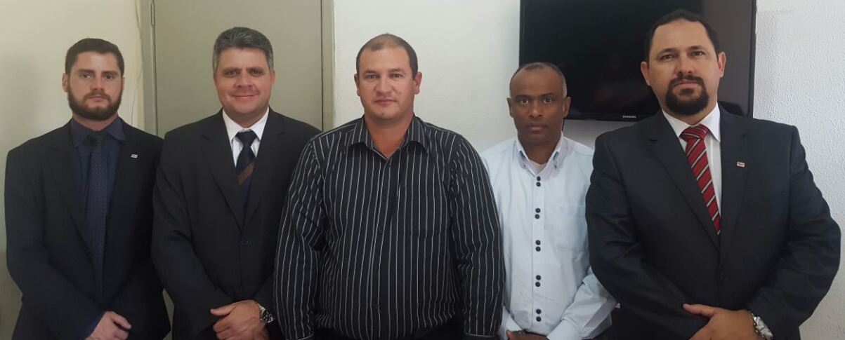 VISITA INSTITUCIONAL Á NOVA DIREÇÃO DO PRESÍDIO.