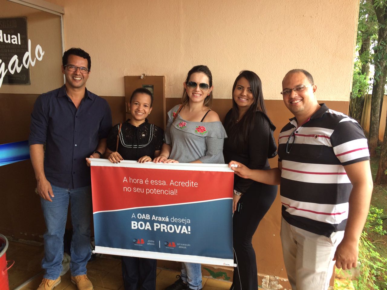 OAB JOVEM REALIZA ATO DE INCENTIVO AOS CANDIDATOS QUE PRESTARAM O XXIV EXAME DE ORDEM.