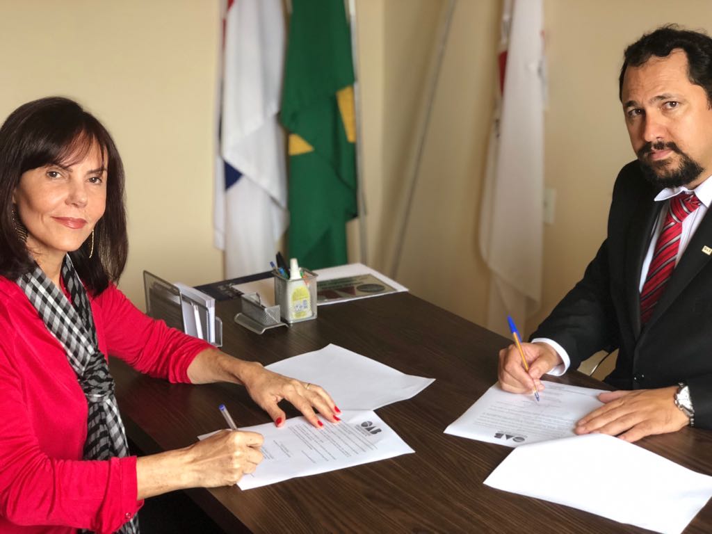 A OBA Araxá firmou convênio com a MARTHA ACADEMIA