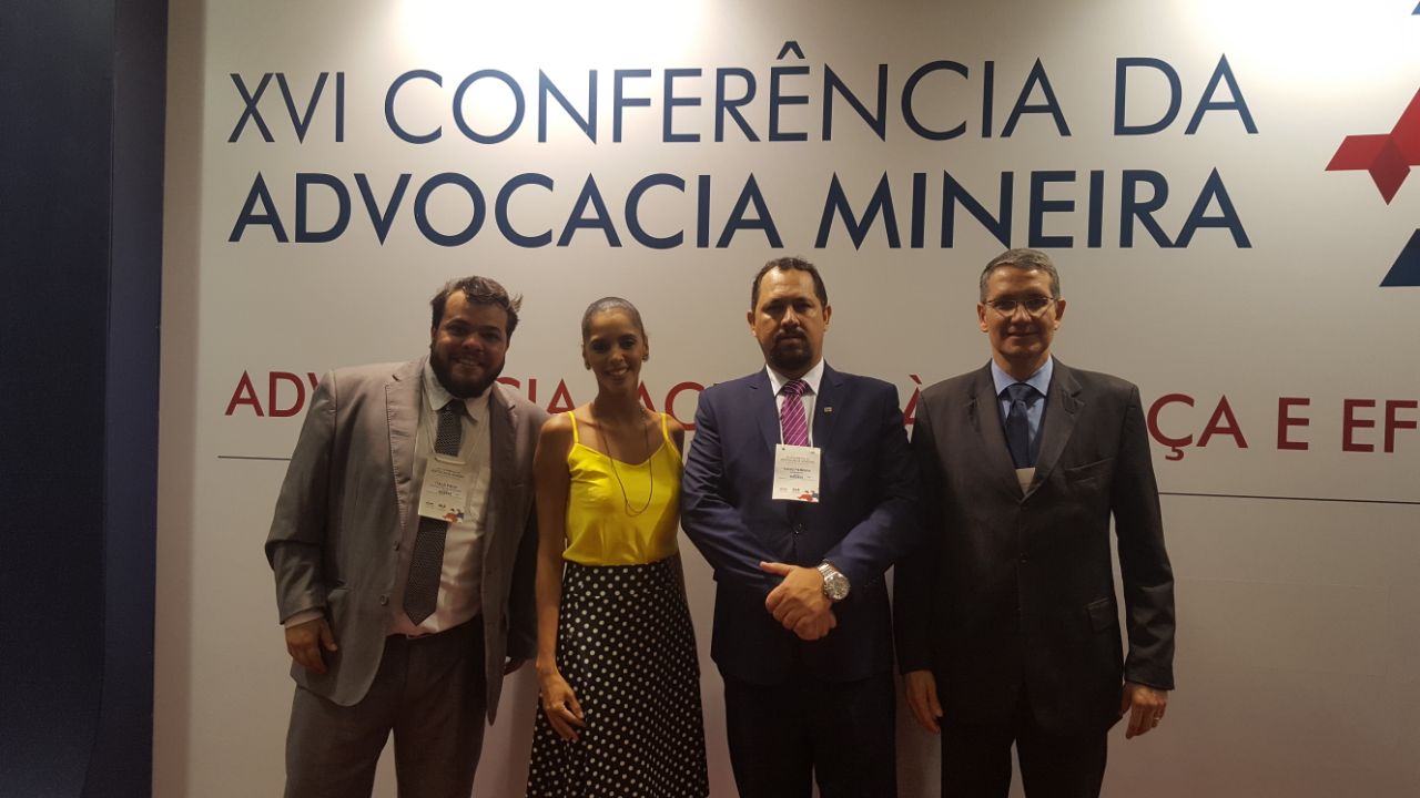 33º SUBSEÇÃO PRESENTE NA XVI CONFERÊNCIA DA ADVOCACIA MINEIRA.