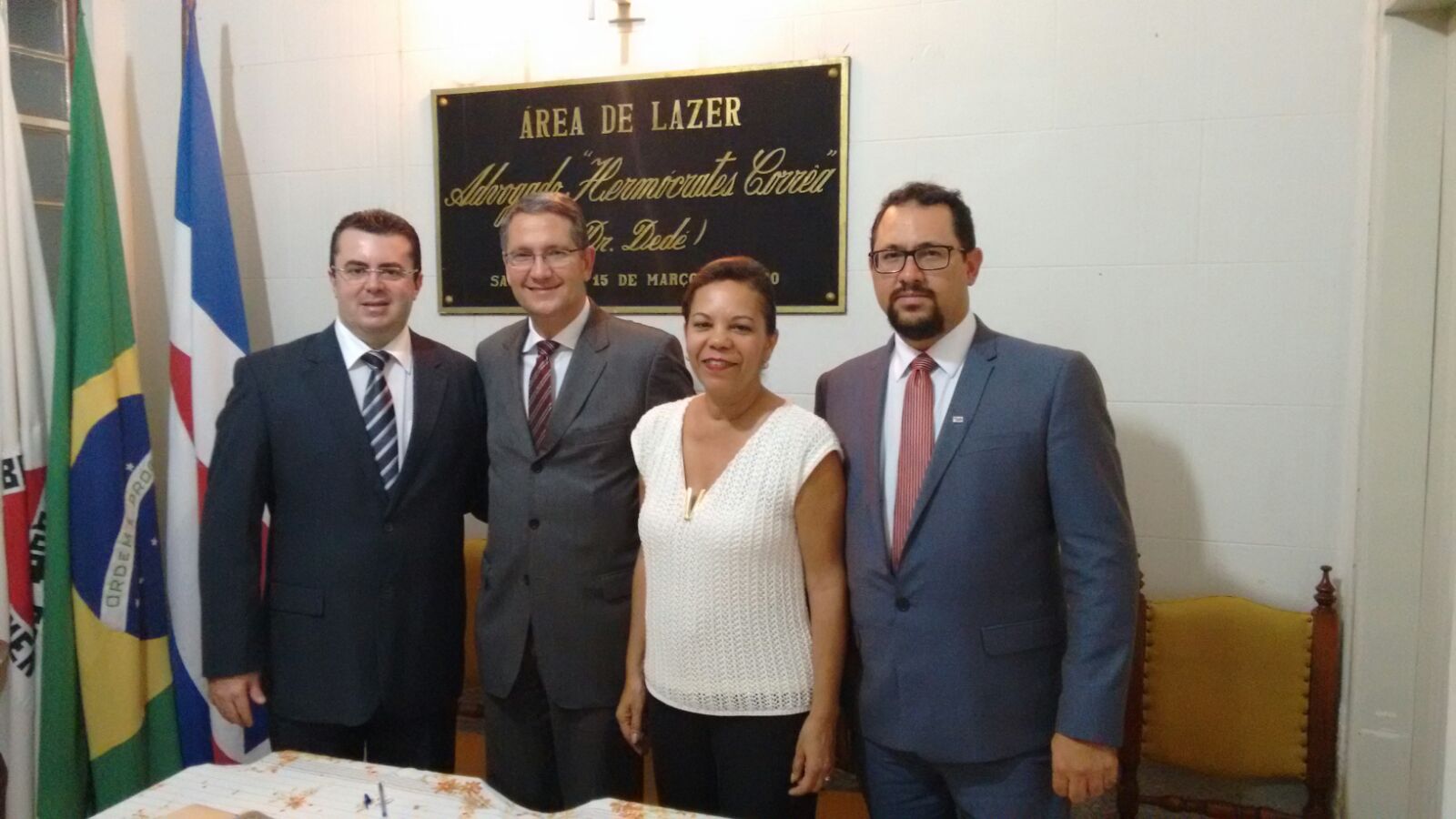 Solenidade de posse da nova Diretoria da 116º Subseção da OAB de Sacramento