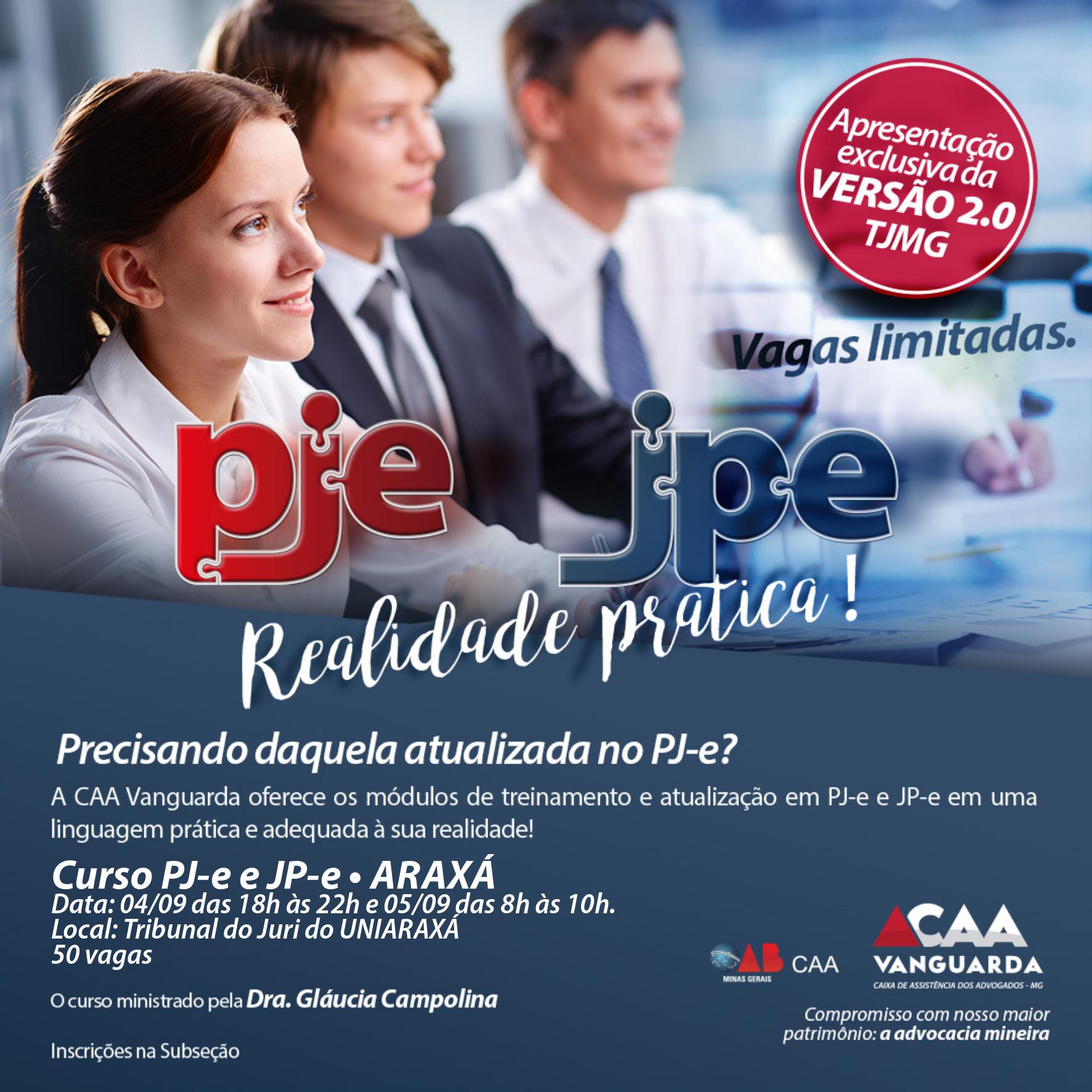 CURSO PJ-E E JP-E. ARAXÁ