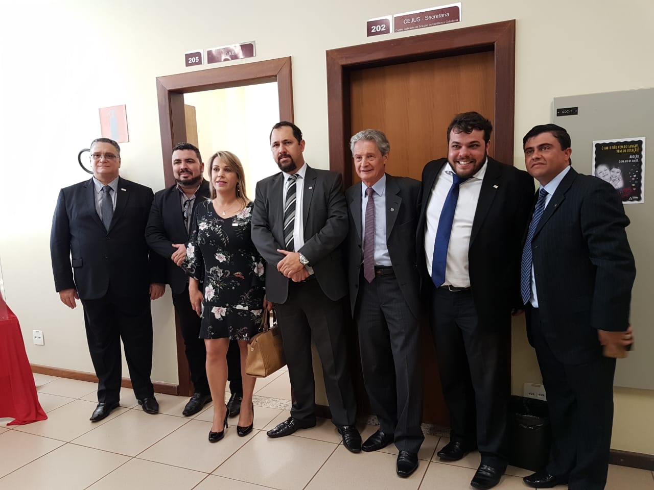 INAUGURAÇÃO DA SALA DA OAB NO FÓRUM DE SACRAMENTO.