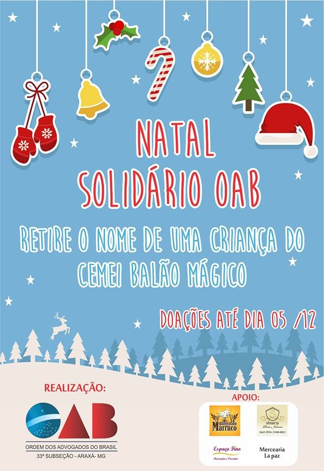 10º NATAL SOLIDÁRIO OAB
