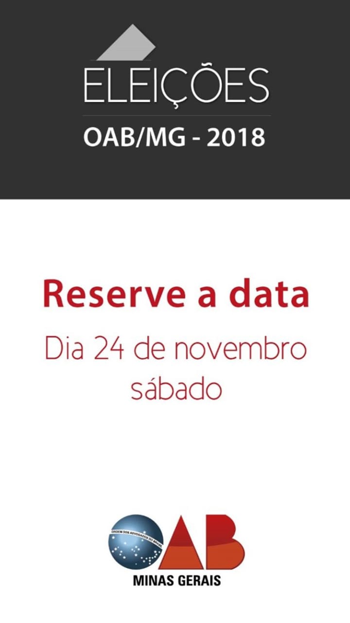 ELEIÇÕES OAB/MG - 2018