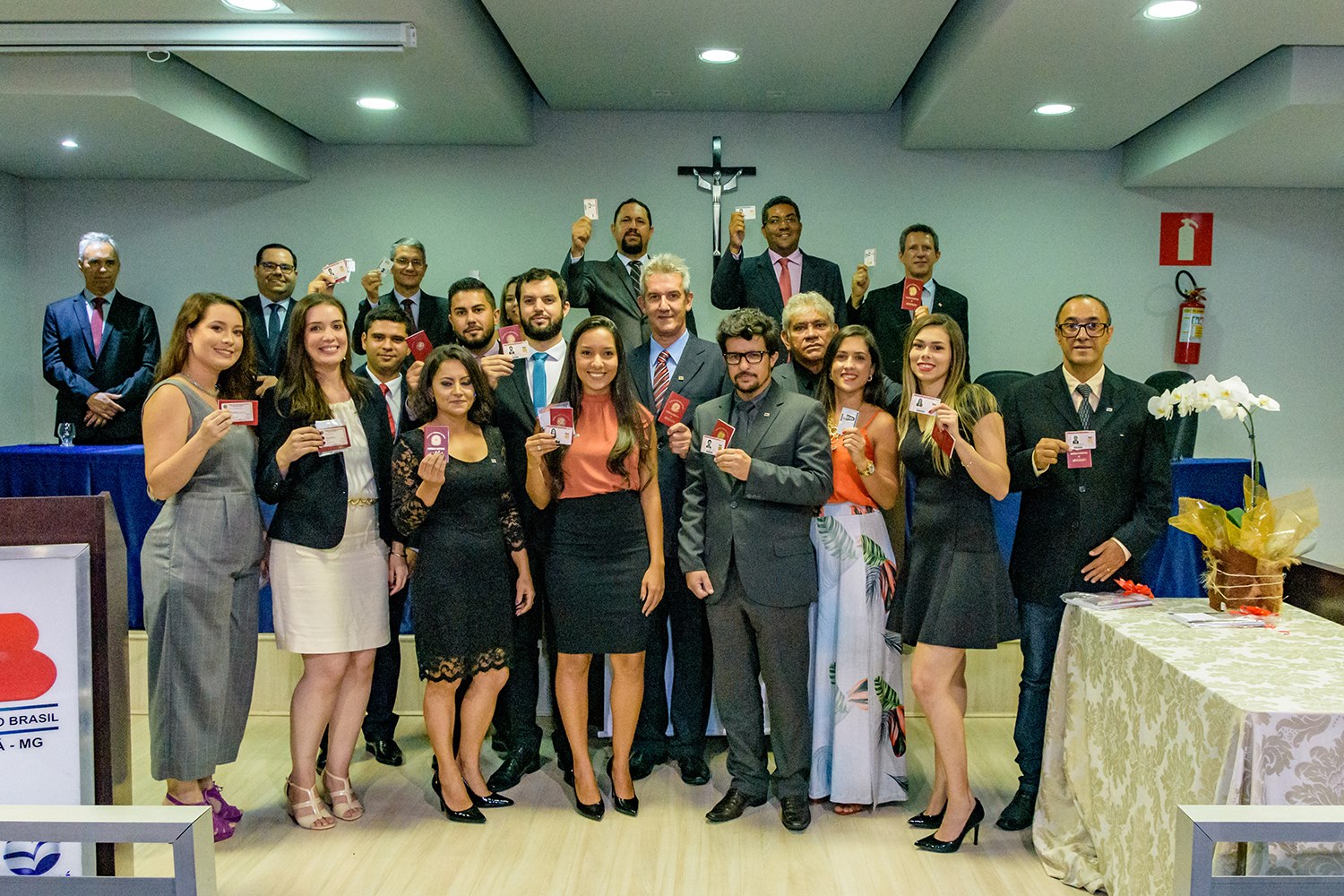 Solenidade de Entrega de Carteiras aos novos advogados e estagiários