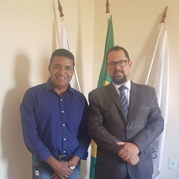 Visita institucional do Vereador Claudemir Dias  Pastor Claudemir.