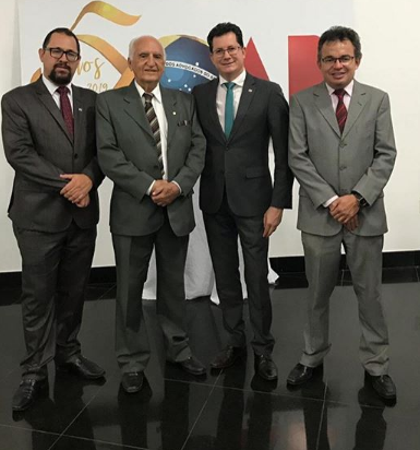 Solenidade de Entrega de Carteira da 45º Subseção da OAB/MG -  Patos de Minas.