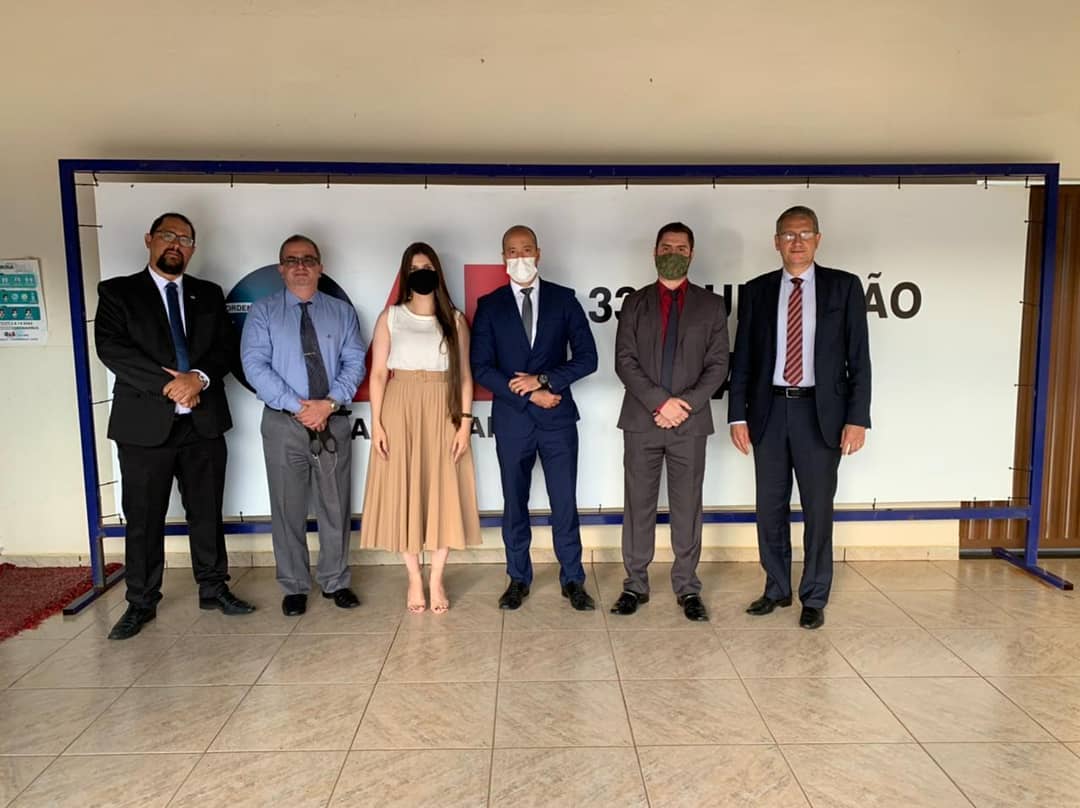 OAB ARAXÁ RECEBE VISITA INSTITUCIONAL DOS NOVOS DEFENSORES PÚBLICOS.