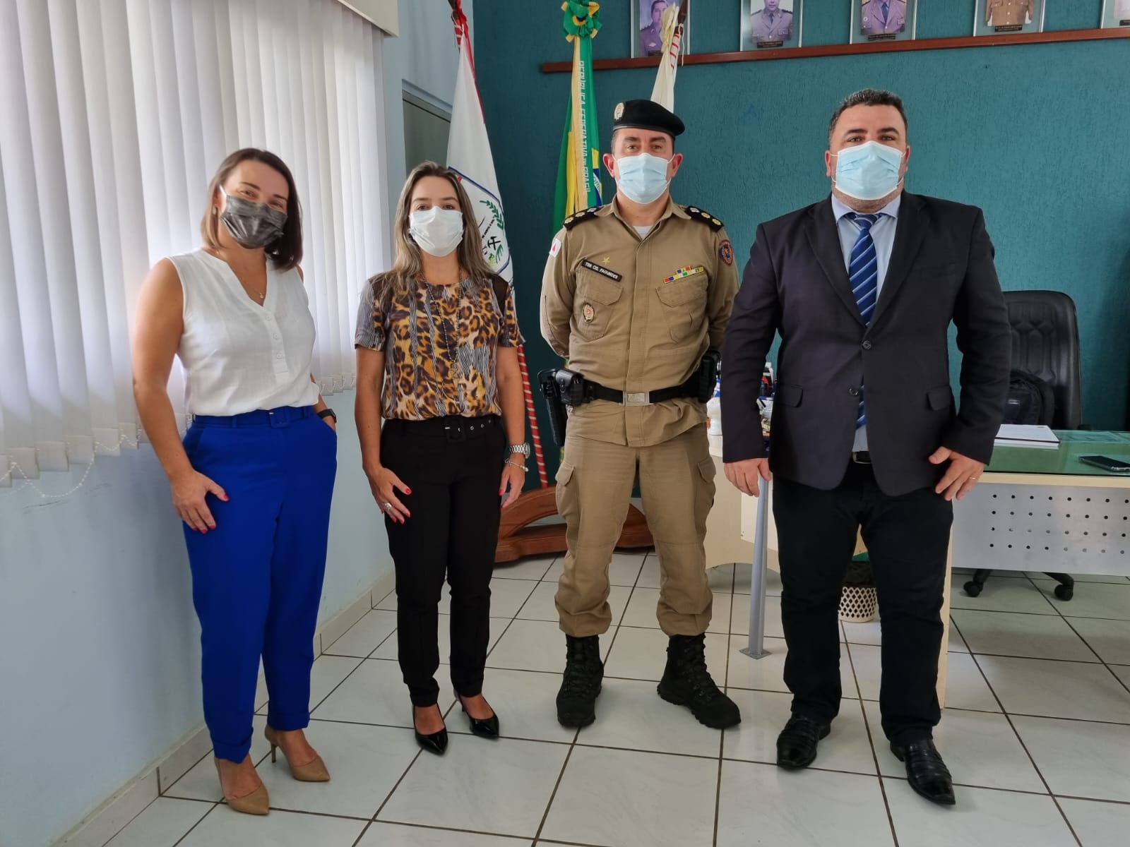 VISITA INSTITUCIONAL AO 37° BATALHÃO DA POLÍCIA MILITAR