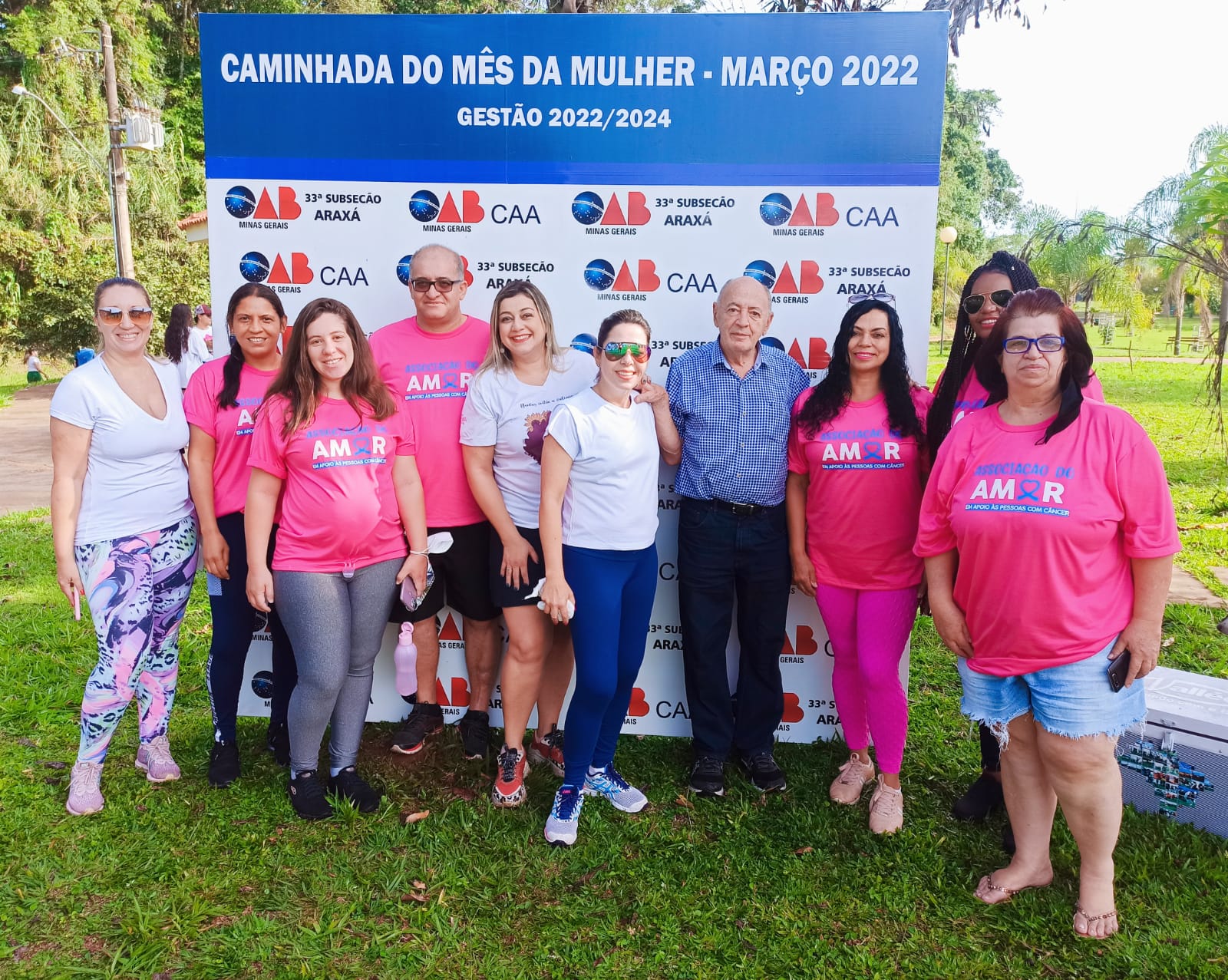 CAMINHADA EM PROL AO MOVIMENTO DE REPÚDIO À VIOLÊNCIA CONTRA A MULHER