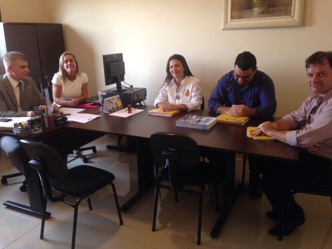 Reunião com membros do Conselho Subseccional da OAB de Araxá
