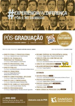 PÓS GRADUAÇÃO - DAMÁSIO