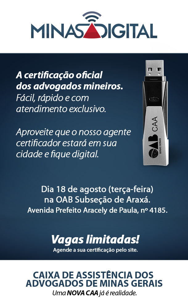 Certificação Digital em Araxá