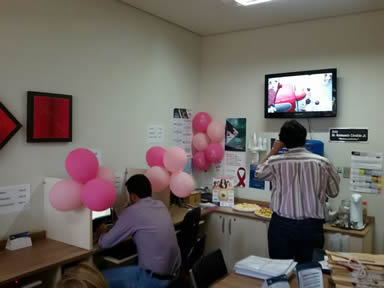 CAMPANHA OUTUBRO ROSA  2016